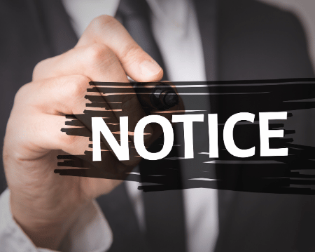 Legal Notices & Petition Filing