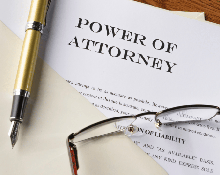Power of  Attorney